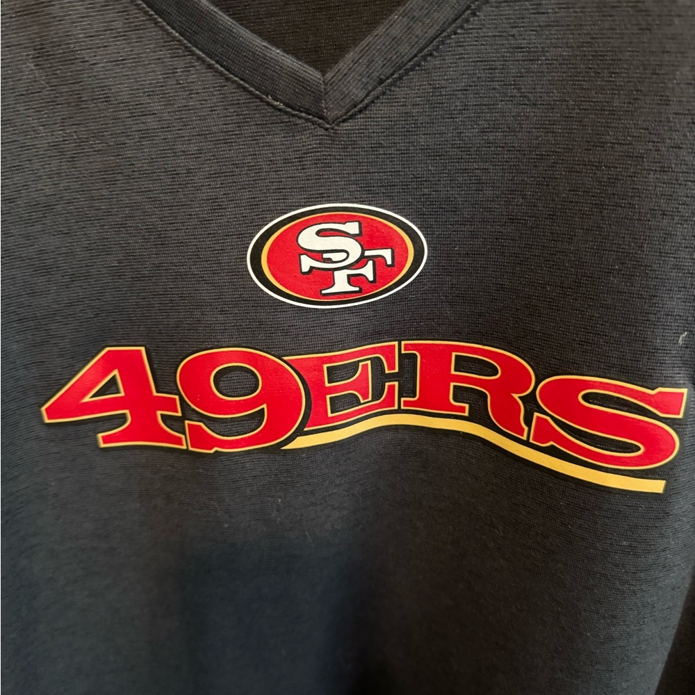 NFL Dri-FIT Black V-Neck Shirt